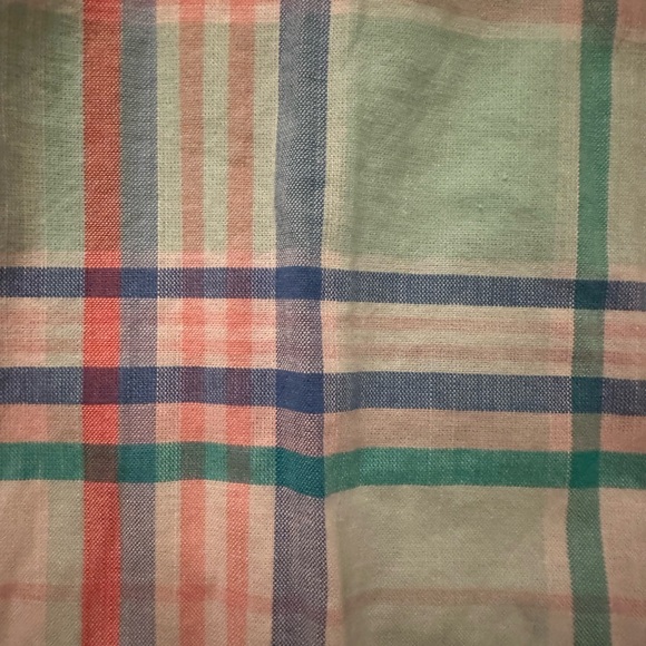 Vineyard Vines Mint Green Plaid Casual Button Down Shirt - Picture 6 of 6